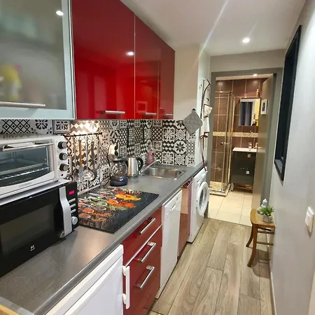 2 Pièces Climatisé, Belle Terrasse, Parking Privé, Proche Centre-ville Et - Fr-1-780-43