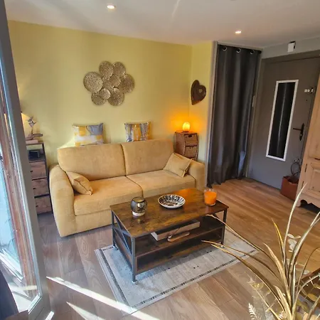 Apartment 2 Pieces Climatise Avec Terrasse Et Parking A Ste Maxime - Fr-1-780-43 *